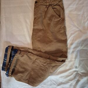 Boys Carhartt Lined Pants Size 14